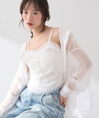 earth music&ecology コルセットライクキャミソール