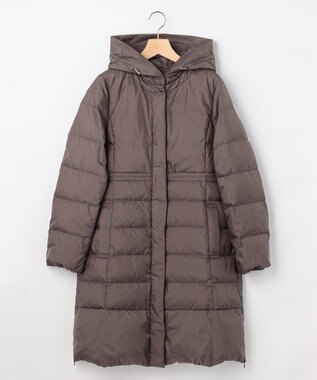 組曲 ライトタフタロング ダウン モカブラウン系