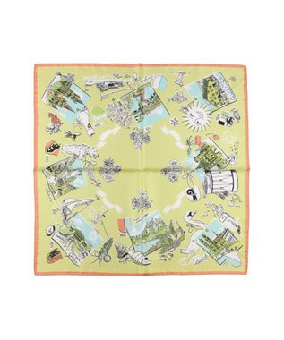 UNBILLION カシュネ cache nez / 横浜アーカイブツイルスカーフ「スイス」