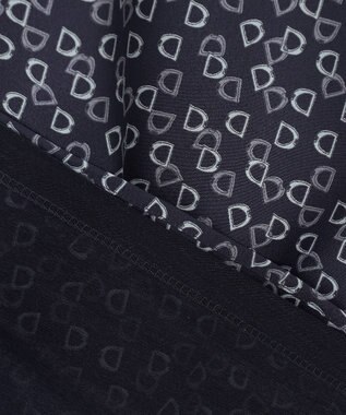 J.PRESS LADIES チェーンプリント スリットネック カットソー ネイビー系5