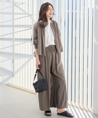 ANY 清涼リラックスブルゾン モカ