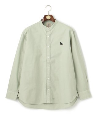 J.PRESS MEN 【KING SIZE】【大人気バックブル】バンドカラー オックスフォードシャツ ライトグリーン系