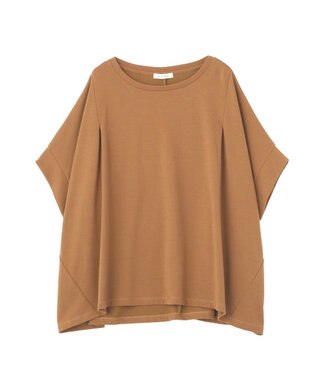 Green Parks 超冷感タック入りオーバーサイズプルオーバー Camel