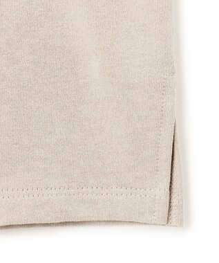 23区 S 【SLOW/一部店舗限定】MVSコットン ヴィンテージ風 ロゴTEE ベージュ系