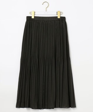 ANY SIS シャイニープリーツ スカート ブラック