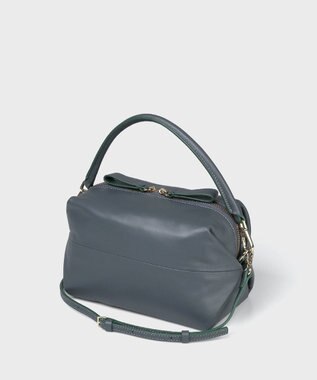 Paul Smith ボクシーバルーン ショルダーバッグ ブルーグレー