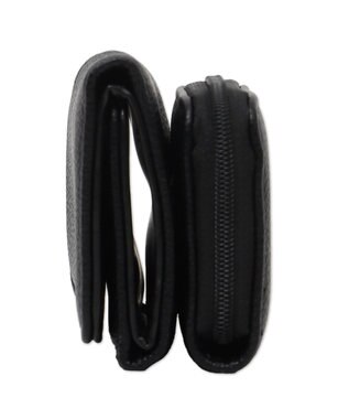 WEGO シンプルフラップミニウォレット ブラック