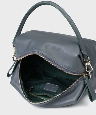 Paul Smith ボクシーバルーン ショルダーバッグ ブルーグレー