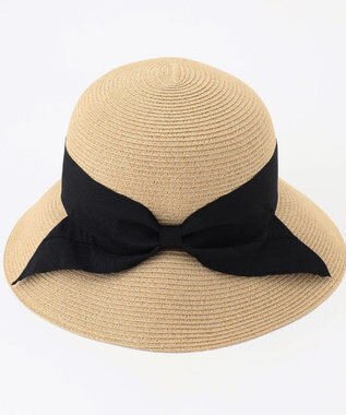 ANY 【UVケア/抗菌防臭】リボンブレードハット ブラック