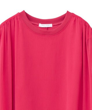 Green Parks 楊柳ドッキングフレンチプルオーバー Pink