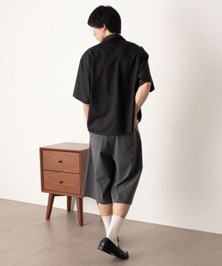 WEGO TRバギーショーツ グレーストライプ