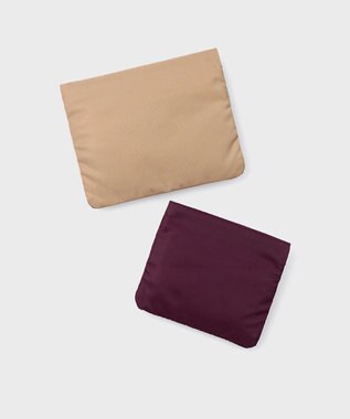 Paul Smith PSカラーブロック ポーチセット ワインレッド