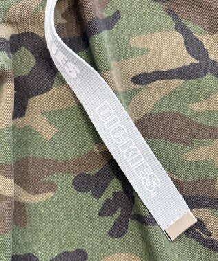 WEGO 【ユニセックス着用ITEM】Dickies　ロゴプリントベルト ライトグレー
