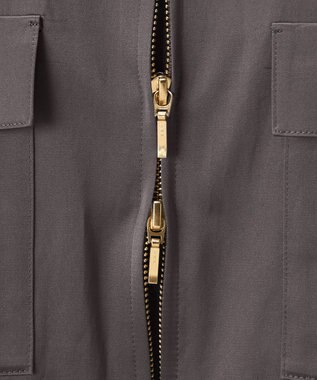 23区 【GOLD LABEL】コンパクトコットン ワークポケット ブルゾン グレー