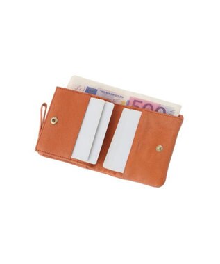 genten ゴートベーシック 二つ折り財布 レンガ