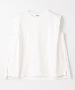 NAVE 【ReNAVE・洗える/接触冷感/UVケア】ファンクションＴ ノースリーブ ホワイト系