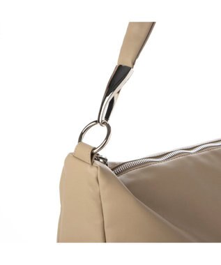 UNBILLION カシュカシュ cachecache / ソフト合皮スクエアホーボーショルダーバッグ オーク