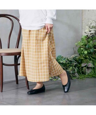 ing <ing>【WEB限定】スクエアトゥバレエシューズ ブラック