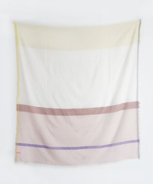 POLS 播州織 極細コットンストール ベージュ