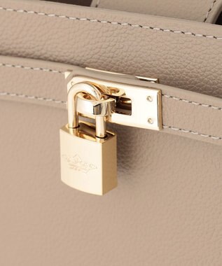 TOCCA LIAISON LEATHER MINIBAG ミニバッグ ベージュ系