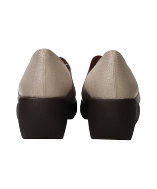 Bridget Birkin 【Bridget Birkin】甲ゴムヒールアップレインパンプス ベージュ雑材