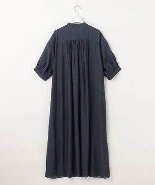 UNFILO 【撥水】ヴィンテージライク ワンピース ネイビー