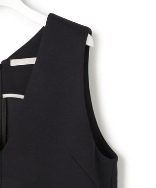 ICB 【先行予約・WEB限定】ソフトダンボール ジャンパースカートワンピース ブラック