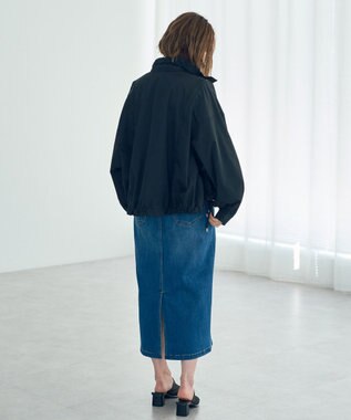 YECCA VECCA ハイウエストデニムスカート Indigo