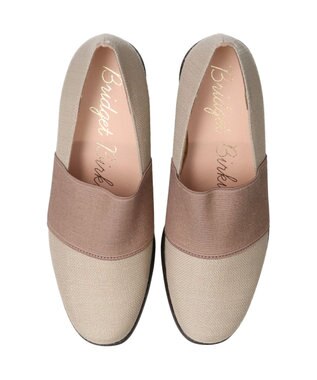 Bridget Birkin 【Bridget Birkin】甲ゴムヒールアップレインパンプス ベージュ雑材