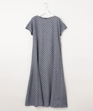 自由区 【洗える・XSサイズあり】アラベスクプリント  ワンピース ブーケンビリア