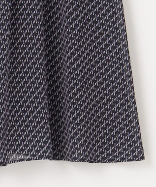 J.PRESS LADIES S 【洗える】 Geometric Print スカート ネイビー系5