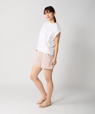 OP／FILA 【Ocean Pacific】ドロストTシャツ付き４点セット水着 ベージュ