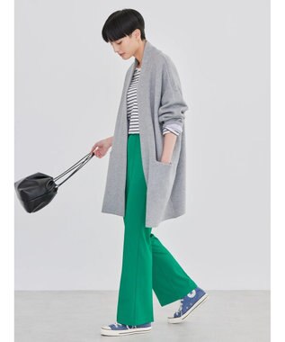 AMERICAN HOLIC バイカラーニットコーディガン Light Gray Mixture