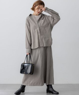 23区 【Oggi5月号掲載/洗える】シアー レイヤード TEE ホワイト系