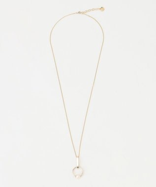 J.PRESS LADIES スティック パール ネックレス ゴールド系