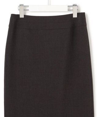 ICB 【先行予約】 レーヨンライクトロ タイトスカート チャコール