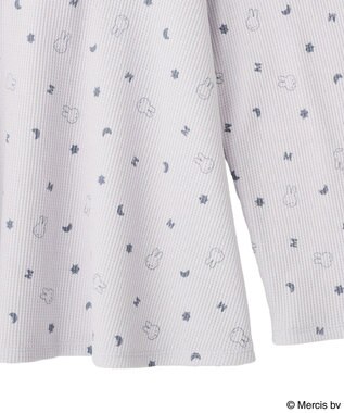 earth music&ecology 【予約】miffy/earth おやすみイラストT ブルー