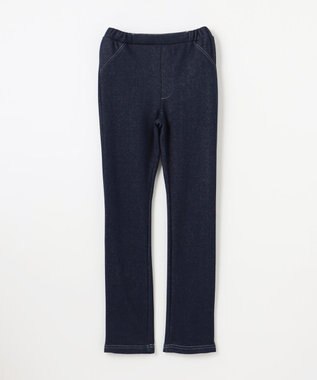 組曲 KIDS 【150-160㎝】裏起毛あったか パンツ ネイビー系