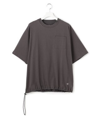 J.PRESS YORK STREET 【UNISEX】接触冷感 ポケットTシャツ グレー系