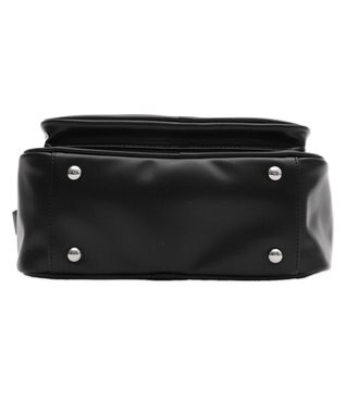 WEGO 【SCHOOLITEM】PUスクールショルダーバッグ ブラック