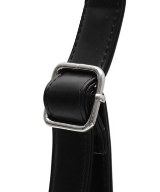 WEGO 【SCHOOLITEM】PUスクールショルダーバッグ ブラック