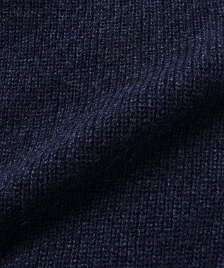 WHITE MAILS 【UNISEX】WASHI&MOHAIR RIB KNIT OVERSIZED カーディガン ブルー