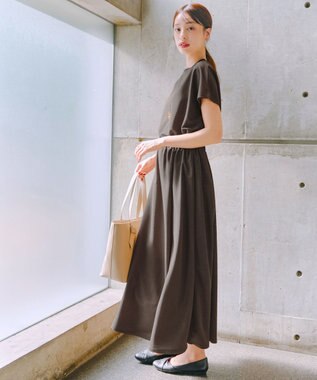 Tiaclasse 【選べる】フレア＆タイトカノコスカート フレア：カーキ