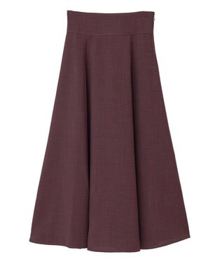 earth music&ecology バックレースアップスカート Dark Brown