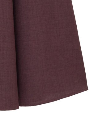 earth music&ecology バックレースアップスカート Dark Brown