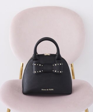 Maison de FLEUR リボンハーフムーン２Ｗａｙバッグ