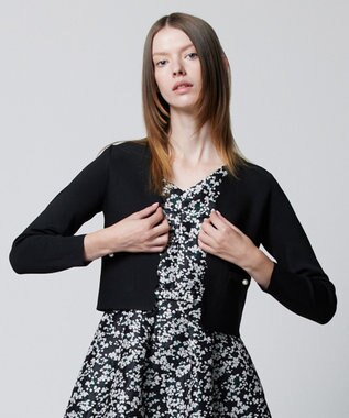 TOCCA 【洗える！】NIGHT SKY KNIT ボレロ ブラック系