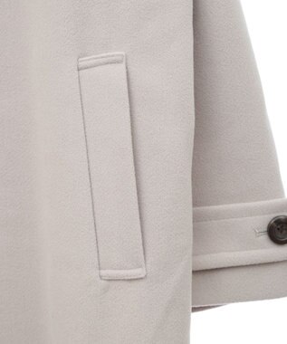 earth music&ecology 2WAYカラーロングコート ベージュ