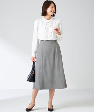 ANY SIS 【洗える】4WAYボウタイ ブラウス オフ