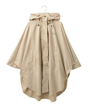 MOONBAT POLO RALPH LAUREN レインポンチョ レインベア 50デニール生地／着丈98cm 収納袋付き ベージュ